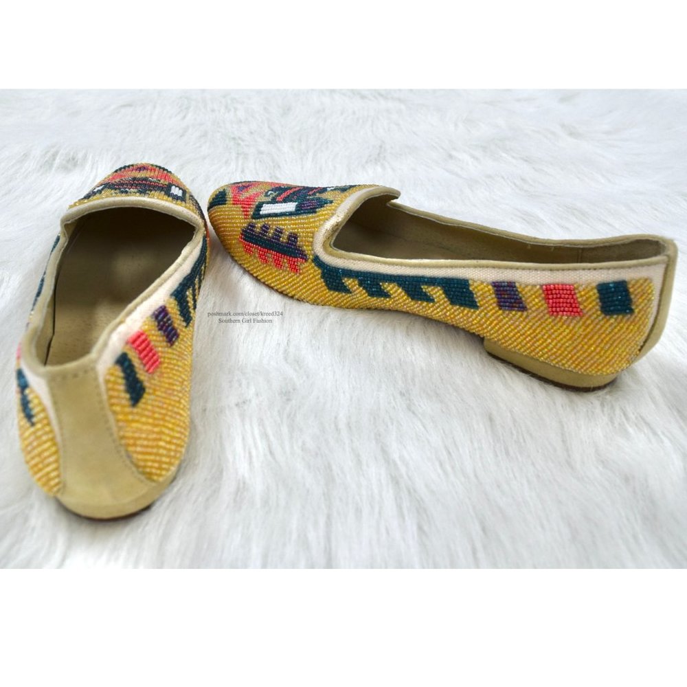 ANTIK BATIK Beaded Shoes Intricate Modern Loafers   poshmark.com/closet/kreed324 - Picture 8 of 10